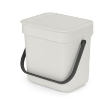 Brabantia Komposteimer Sort & Go 3 l, Hellgrau