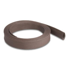 Delock Geflechtschlauch nagerfest, 2 m x 25 mm Braun Delock Geflechtschlauch nagerfest, 2 m x 25 mm Braun