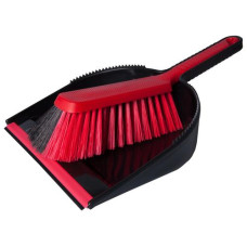 Edi Baur Kehrichtschaufel Heavy duty Rot/Schwarz