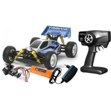 Tamiya Buggy Neo Scorcher 4WD TT-02B 1:10, Bausatz Starterset