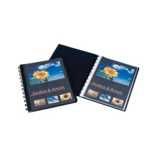 Adoc Sichtbuch Personal-Ex A4, 30 Taschen, Schwarz