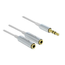 Delock Audio-Kabel Klinke 3.5mm, male - Klinke 3.5mm, female 0.25 m