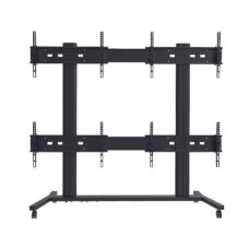 Multibrackets TV-Trolley Video Wall Stand 4-Screens 9710 Schwarz Multibrackets TV-Trolley Video Wall Stand 4-Screens 9710 Schwarz