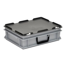 Utz Stapelbehälter RAKO Koffer 400x300x132 Grau Utz Stapelbehälter RAKO Koffer 400x300x132 Grau