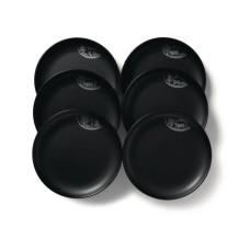 Stöckli Fondue-Teller Alpaufzug Schwarz Stöckli Fondue-Teller Alpaufzug Schwarz