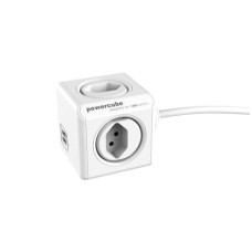 Allocacoc Tischsteckdosenleiste PowerCube Extended USB 4x T13