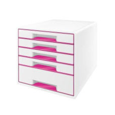 Leitz Schubladenbox Wow Cube 5 Pink Leitz Schubladenbox Wow Cube 5 Pink