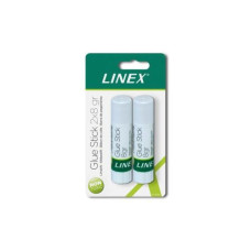 Linex Klebestift-Set 2 Stück, Grün, Weiss
