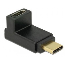 Delock USB 3.1 Adapter Gen2, 10Gbps, C-C, m-f  oben gewinkelt