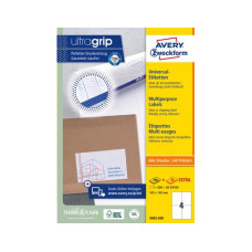 Avery Zweckform Universal-Etiketten 3483-200 105 x 148 mm Avery Zweckform Universal-Etiketten 3483-200 105 x 148 mm