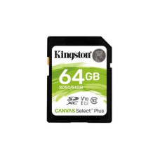 Kingston SDXC-Karte Canvas Select Plus UHS-I 64 GB