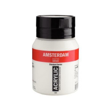 Amsterdam Acrylfarbe Standard Series Titanweiss deckend, 500 ml