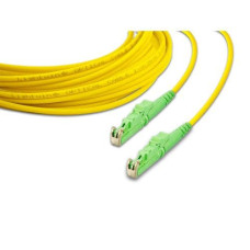 Lightwin LWL-Patchkabel E2/APC-E2/APC, Singlemode, Simplex, 15m