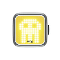 knog. Velolampe Blinder Skull Vorne, Schwarz