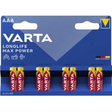 Varta Batterie Longlife Max Power AAA 8 Stück