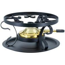 Kadastar Fondue-Rechaud Traditional Ø 21 cm Gold/Schwarz Kadastar Fondue-Rechaud Traditional Ø 21 cm Gold/Schwarz