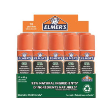 Elmers Klebestift-Set Pure Glue 10 Stück, Weiss Elmers Klebestift-Set Pure Glue 10 Stück, Weiss