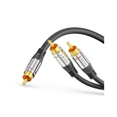 sonero Subwoofer Stereo / Mono Y-Kabel Cinch - Cinch 3 m