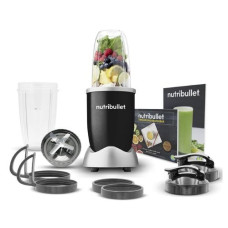 NUTRiBULLET Nährstoffextraktor 900 W, Schwarz, 12-teilig