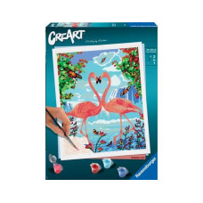 Ravensburger Malen nach Zahlen CreArt: Flamingo Love