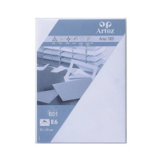Artoz Couvert 1001, E6, 5 Stück, Blütenweiss Artoz Couvert 1001, E6, 5 Stück, Blütenweiss