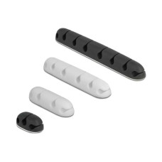 Delock Kabelhalter Kombi Set 4 Stück Delock Kabelhalter Kombi Set 4 Stück