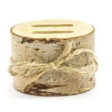 Partydeco Hochzeitsaccessoire Ringkissen Holz 4 x 6 cm, 1 Stück, Braun Partydeco Hochzeitsaccessoire Ringkissen Holz 4 x 6 cm, 1 Stück, Braun