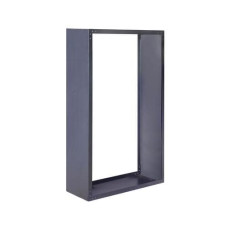 Innovesta Holzregal Metall, 94 x 35 x 149 cm, Schwarz