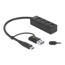 Delock USB-Hub 3.0 Typ-C