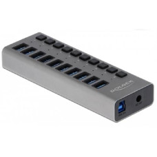 Delock USB-Hub 63670 10x USB-A