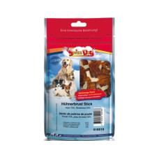 SwissDog Kausnack Hühnerbrust Stick, 7 cm, 500 g SwissDog Kausnack Hühnerbrust Stick, 7 cm, 500 g
