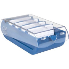 Biella Karteibox Bunny A8 100 Karten, Blau