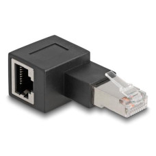 Delock Winkeladapter 90° RJ45 nach links, Cat.6A 1 Stück Delock Winkeladapter 90° RJ45 nach links, Cat.6A 1 Stück