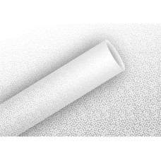 Braun + Company Geschenkfolie Minidots 2.5 m x 70 cm, Weiss