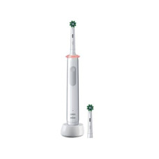 Oral-B Rotationszahnbürste Pro 3 3000 Cross Action, Weiss