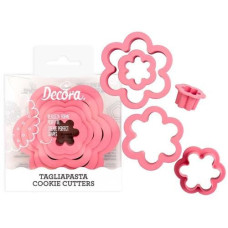 Decora Guetzli-Ausstecher-Set 6 Stück, Blume