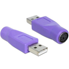 Delock USB 2.0 Adapter USB-A Stecker - PS/2