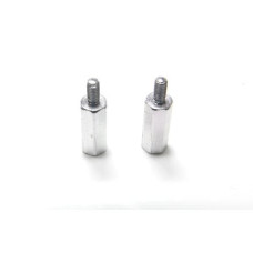 EP Verlängerung M3 10 mm Aluminium, 2 Stk.