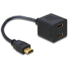 Delock 2-Port Signalsplitter HDMI - HDMI