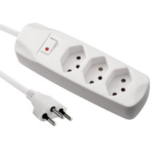 FURBER.power Steckdosenleiste 3x T13 mit Schalter FURBER.power Steckdosenleiste 3x T13 mit Schalter