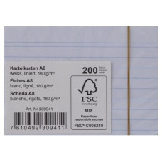 Office Karteikarten A8 Liniert