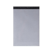 Office Notizblock A6 100 Blatt, Kariert, 3 Stück