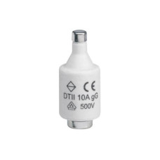 Hager Schmelzsicherung DII E27 10A 500V gG mit Melder 5 Stück
