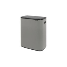 Brabantia Recyclingbehälter Bo Touch Bin 60 Liter, Concrete Grey