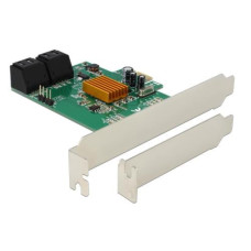 Delock SATA-Controller PCI-Ex1- 4x SATA Marvell 88SE9215 Chipsatz