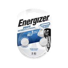 Energizer Knopfzelle CR 2025 Ultimate Lithium 2 Stück