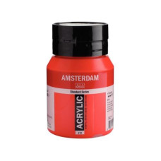Amsterdam Acrylfarbe Standard Series Pyrrolrot halbdeckend, 500 ml Amsterdam Acrylfarbe Standard Series Pyrrolrot halbdeckend, 500 ml