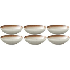 Bitz Suppen- & Pastateller Ø 20 cm, 6 Stück, Beige/Crème
