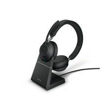 Jabra Headset Evolve2 65 Duo UC Schwarz, USB-A, inkl. Ladestation Jabra Headset Evolve2 65 Duo UC Schwarz, USB-A, inkl. Ladestation