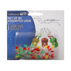 Velleman Dioden K/LED1, LED 80 Stück